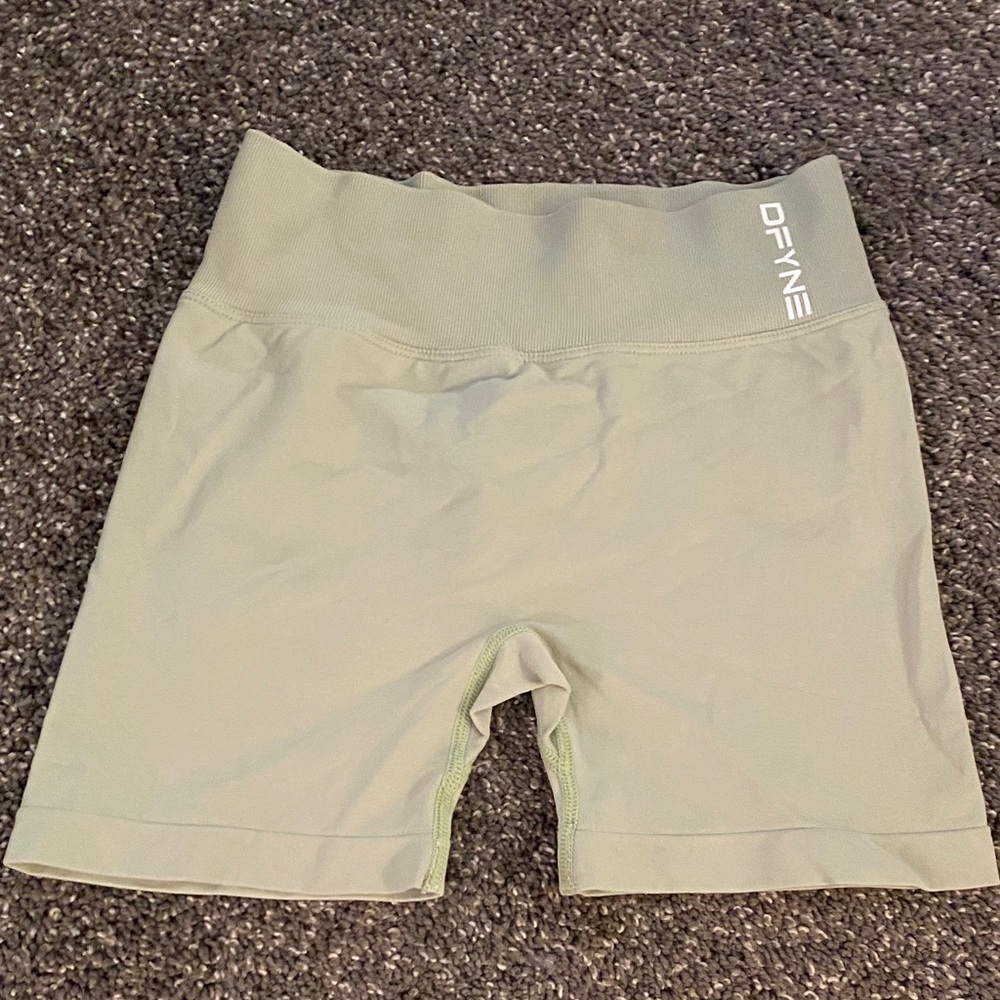 Women's Mint High-Waist Bike Shorts
